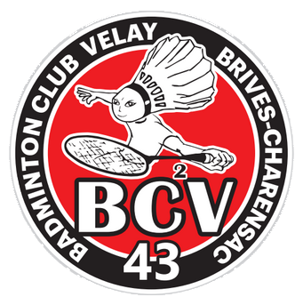 Logo BC²V43 - BADMINTON CLUB  - BRIVES CHARENSAC - VELAY